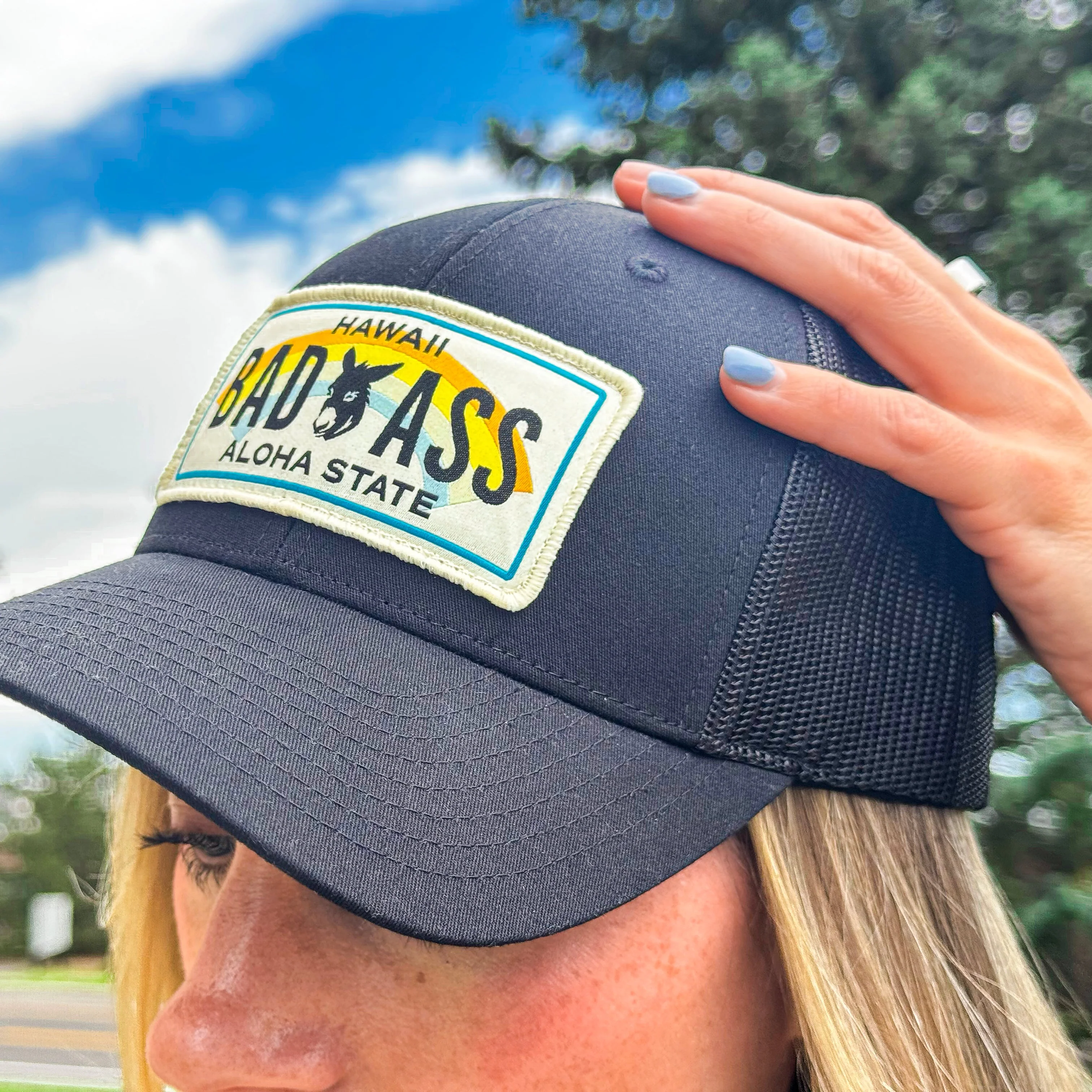 License Plate Trucker Cap - Image 2