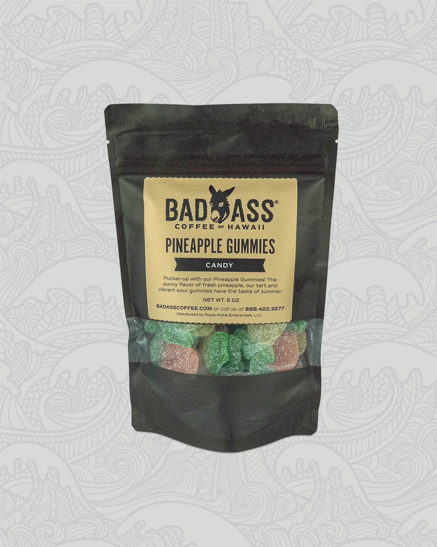 Sour Pineapple Gummies